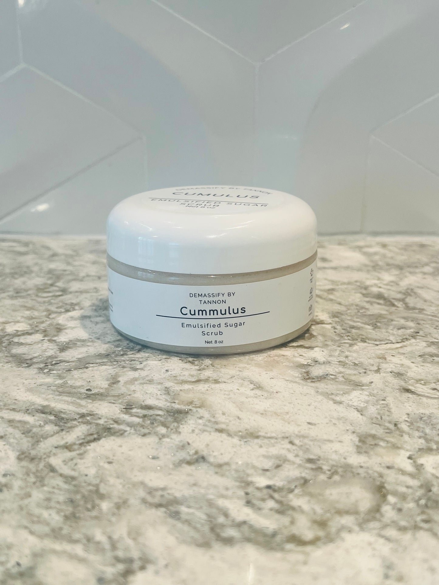 Demassify CUMULUS Emulsified Sugar scrub